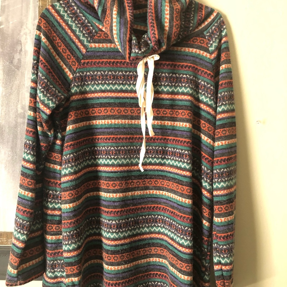 Aztec print tunic